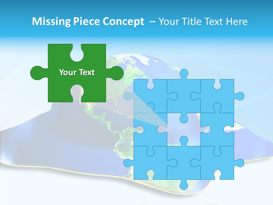 Tree Hugger Carbon Temperature PowerPoint Template