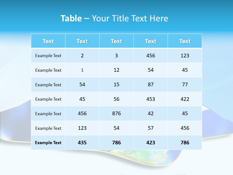 Tree Hugger Carbon Temperature PowerPoint Template