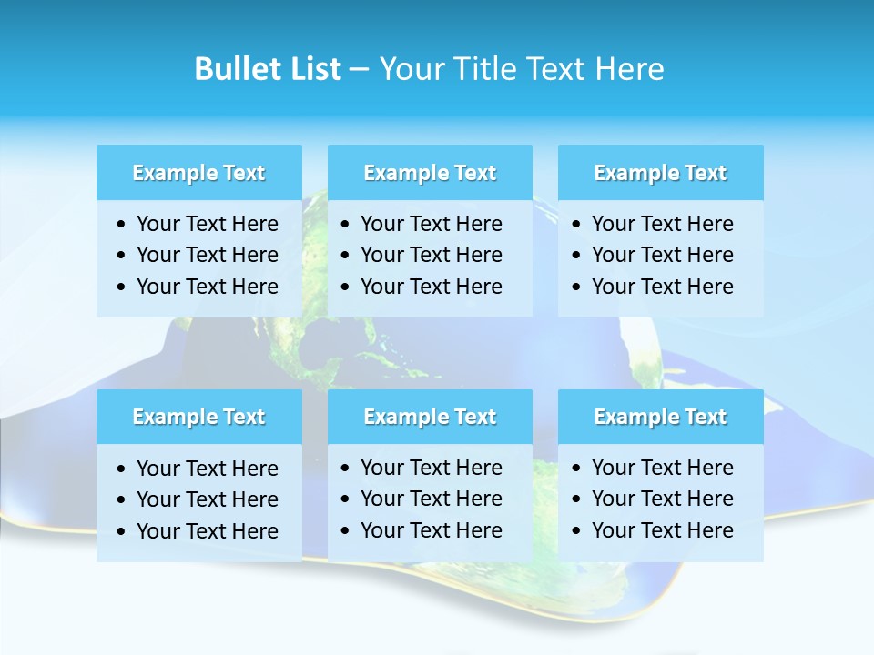 Tree Hugger Carbon Temperature PowerPoint Template