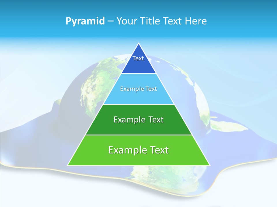 Tree Hugger Carbon Temperature PowerPoint Template