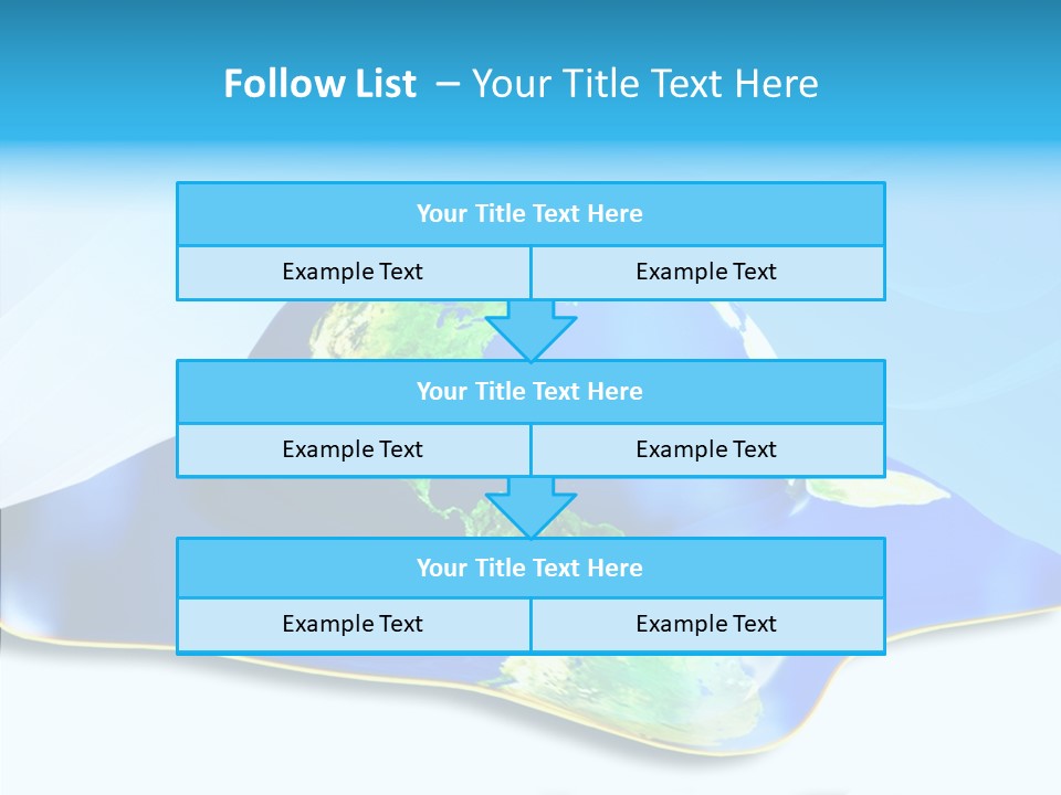 Tree Hugger Carbon Temperature PowerPoint Template