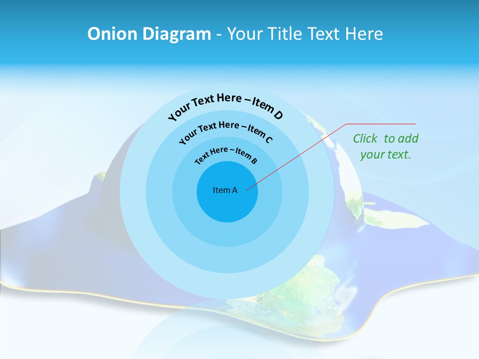 Tree Hugger Carbon Temperature PowerPoint Template