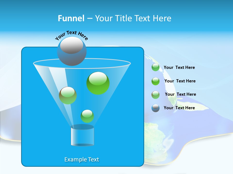 Tree Hugger Carbon Temperature PowerPoint Template