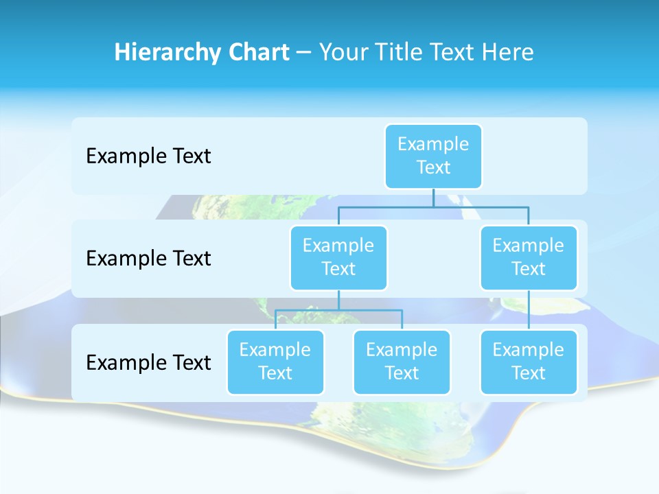 Tree Hugger Carbon Temperature PowerPoint Template