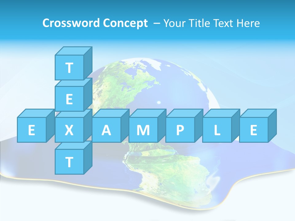 Tree Hugger Carbon Temperature PowerPoint Template