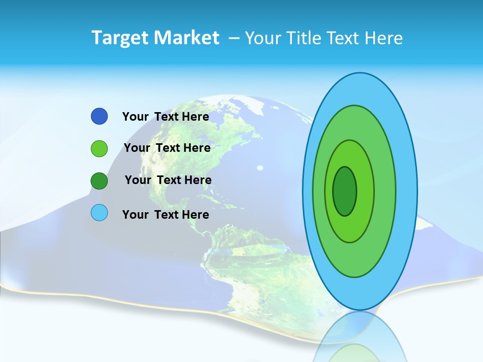 Tree Hugger Carbon Temperature PowerPoint Template