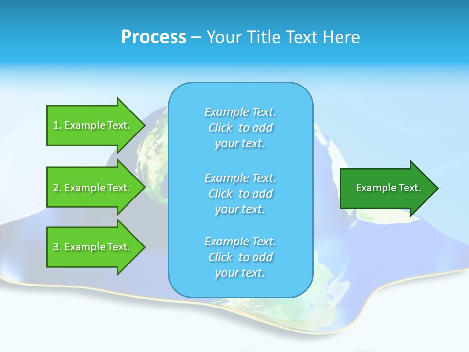 Tree Hugger Carbon Temperature PowerPoint Template