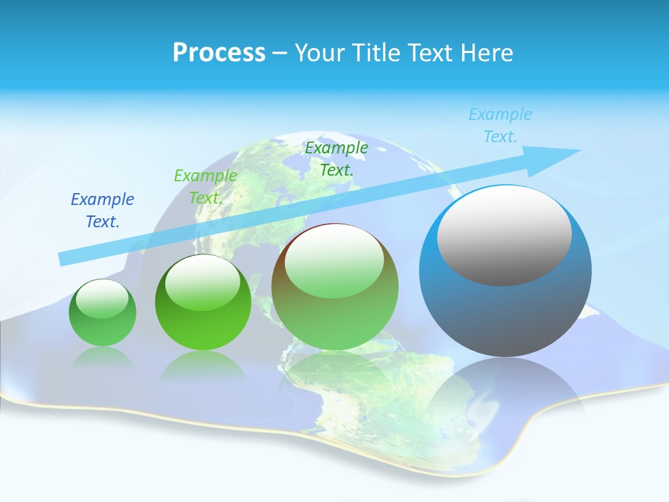 Tree Hugger Carbon Temperature PowerPoint Template