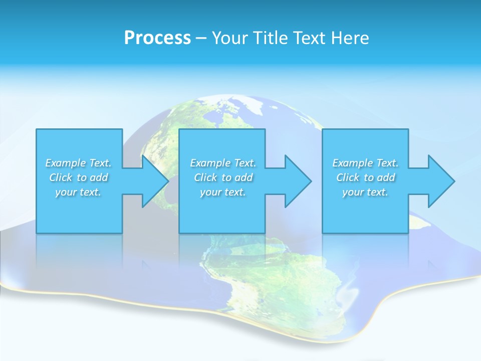 Tree Hugger Carbon Temperature PowerPoint Template