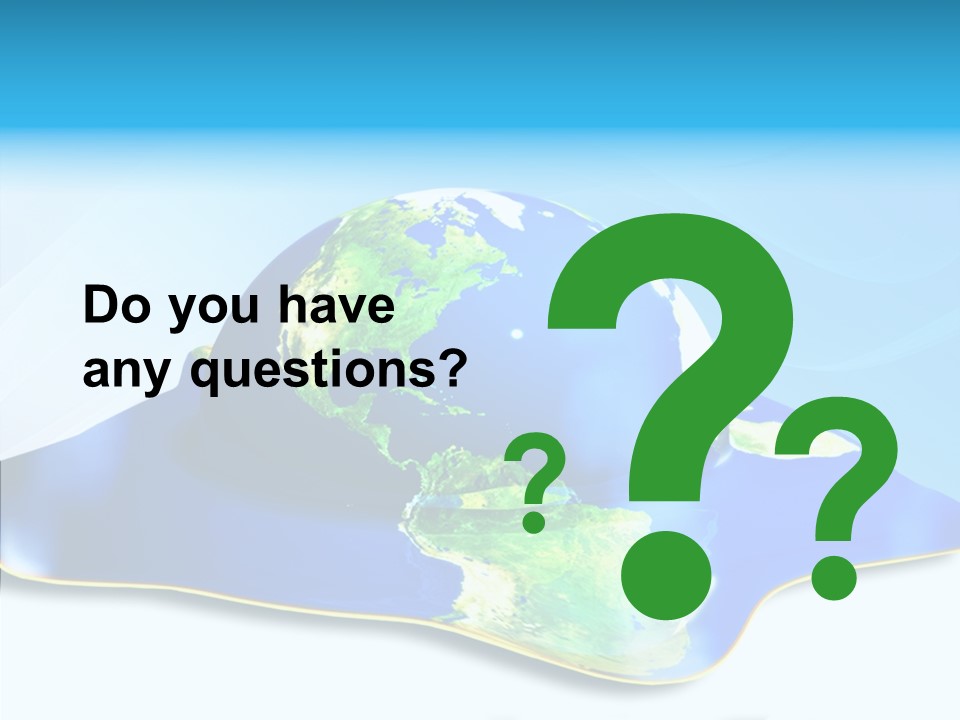 Tree Hugger Carbon Temperature PowerPoint Template