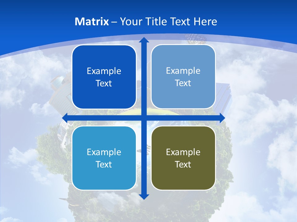 Design Grass Earth PowerPoint Template