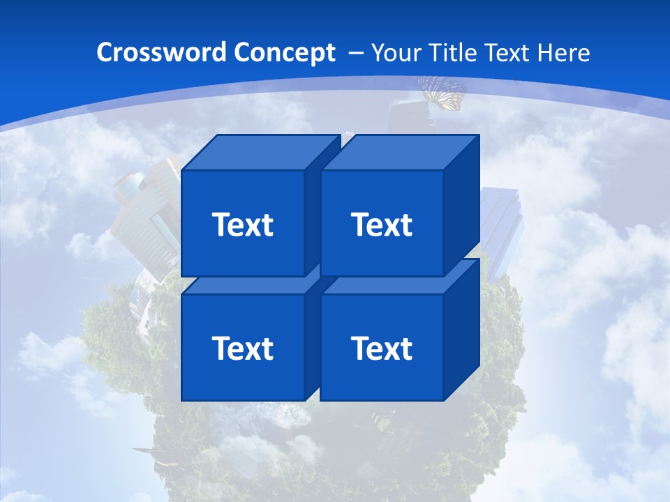 Design Grass Earth PowerPoint Template