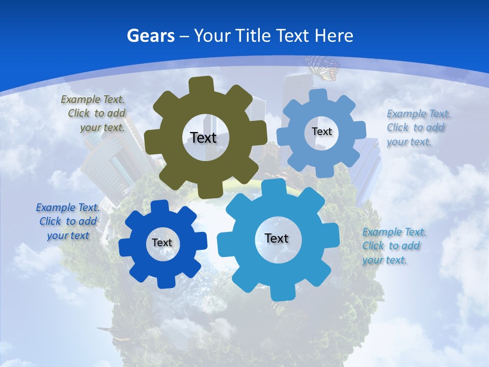 Design Grass Earth PowerPoint Template