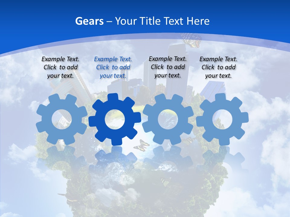 Design Grass Earth PowerPoint Template