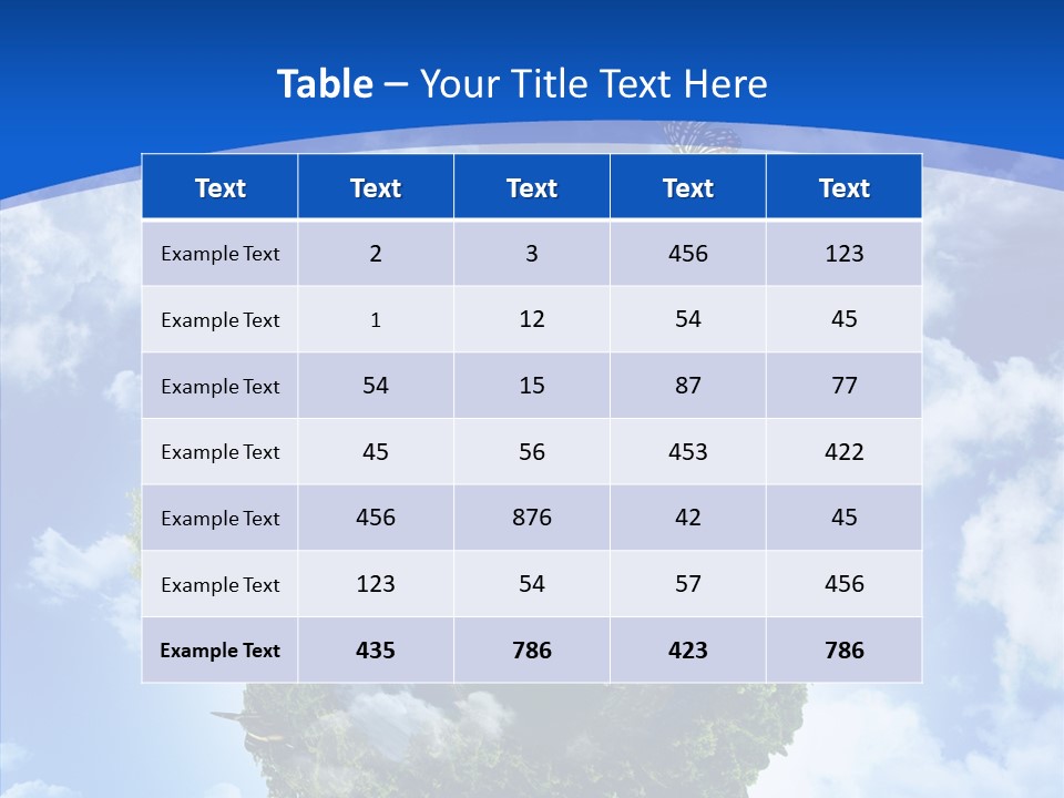 Design Grass Earth PowerPoint Template