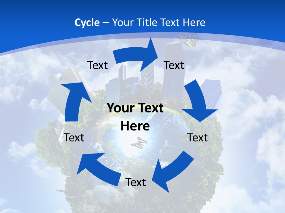 Design Grass Earth PowerPoint Template
