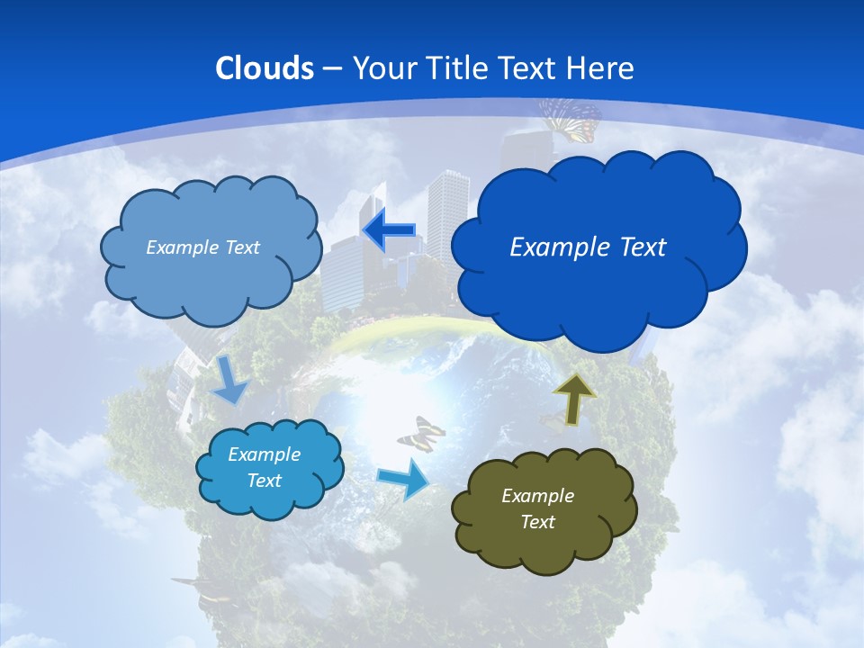 Design Grass Earth PowerPoint Template