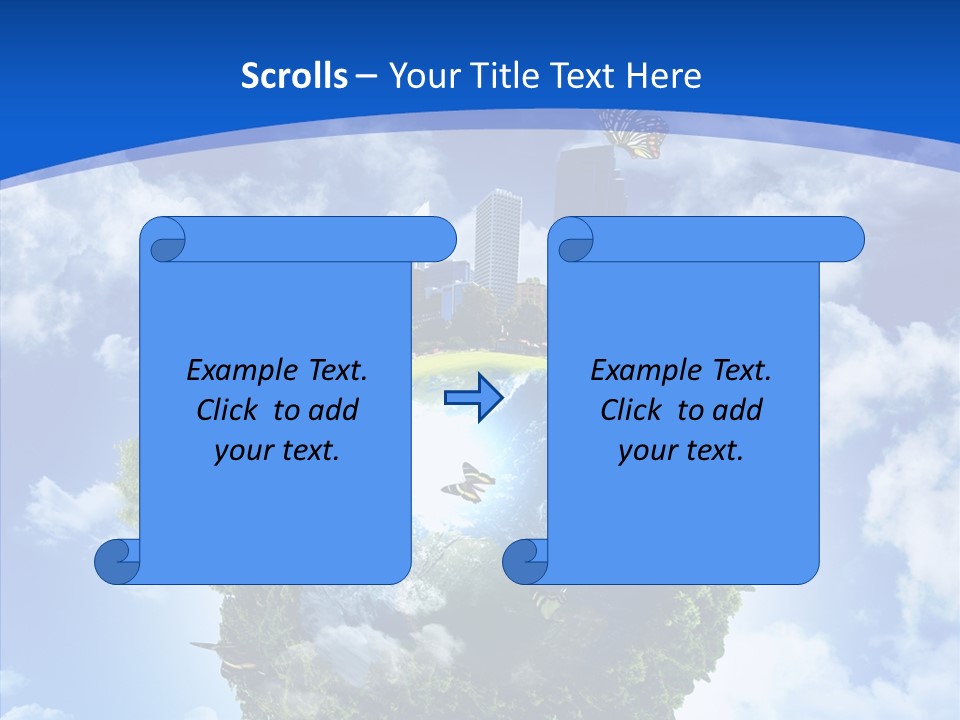 Design Grass Earth PowerPoint Template