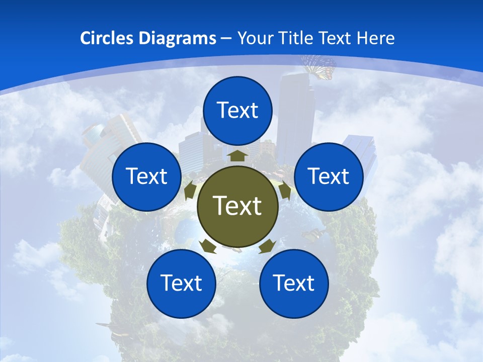 Design Grass Earth PowerPoint Template