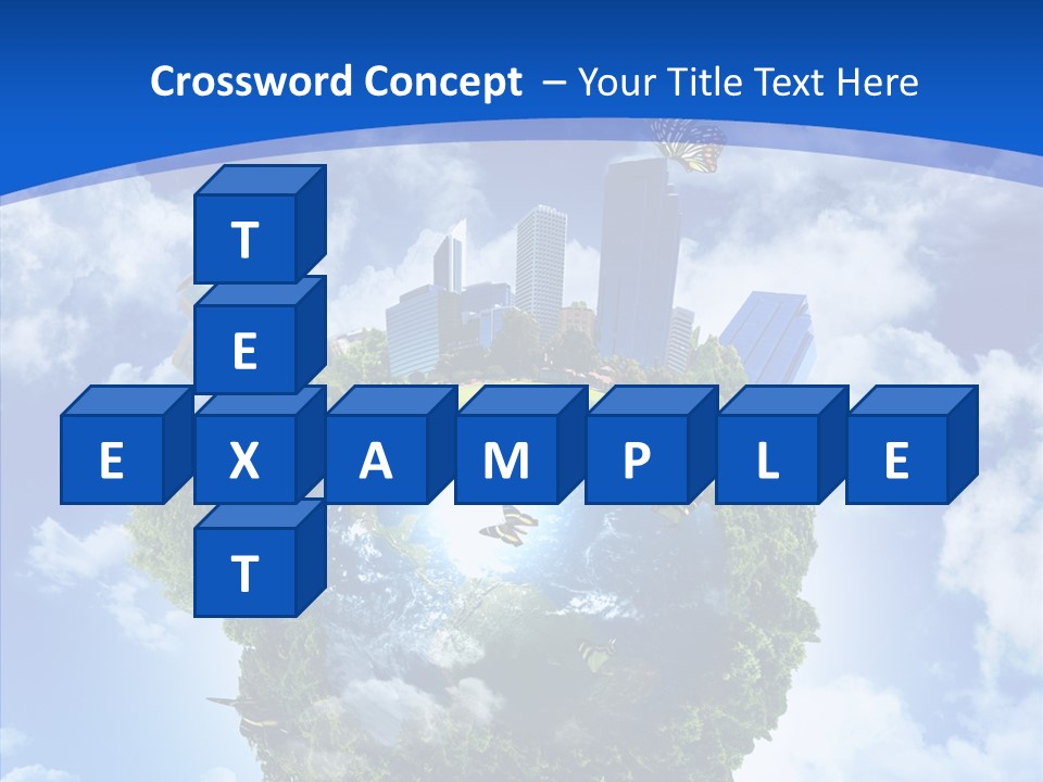 Design Grass Earth PowerPoint Template