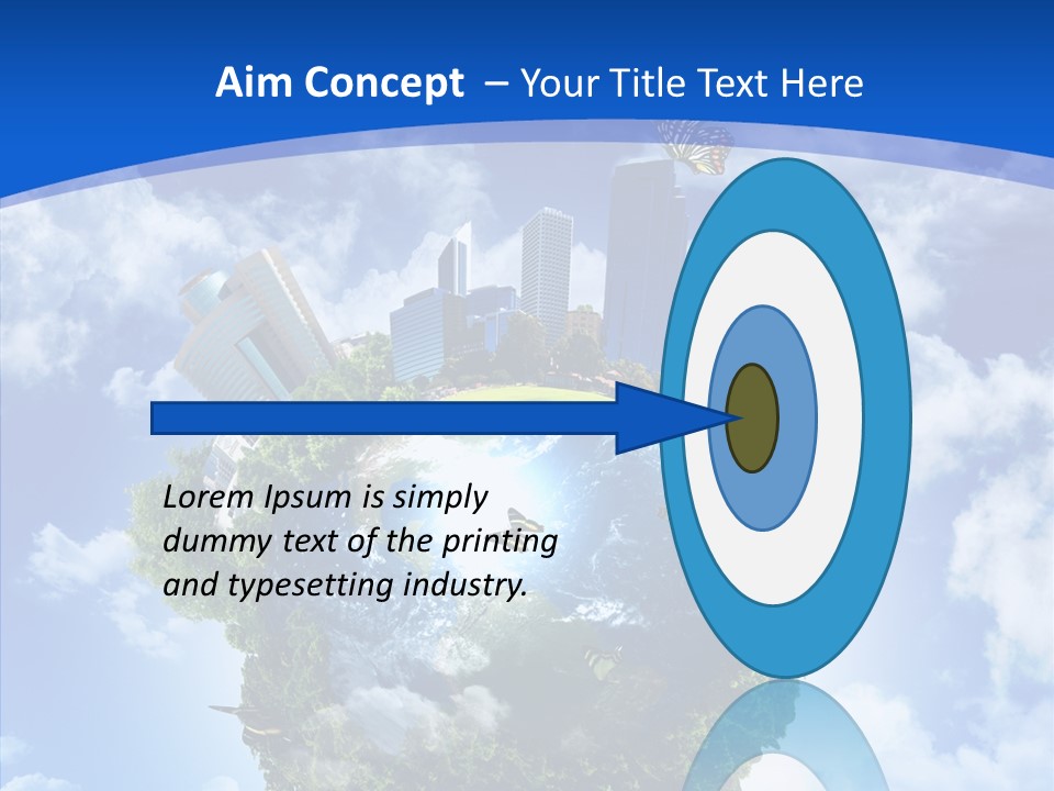 Design Grass Earth PowerPoint Template