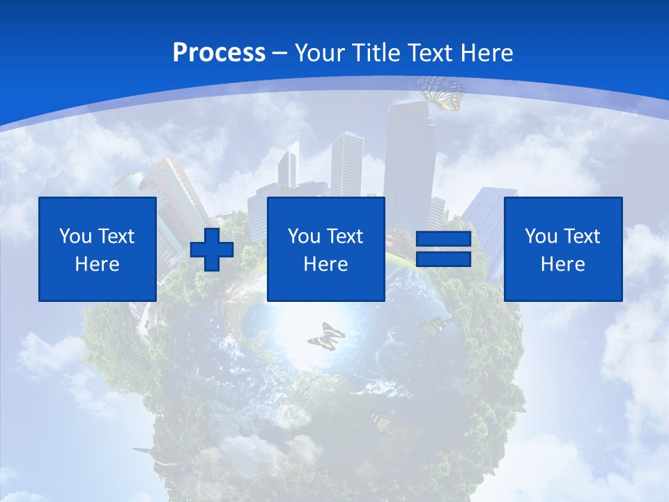 Design Grass Earth PowerPoint Template