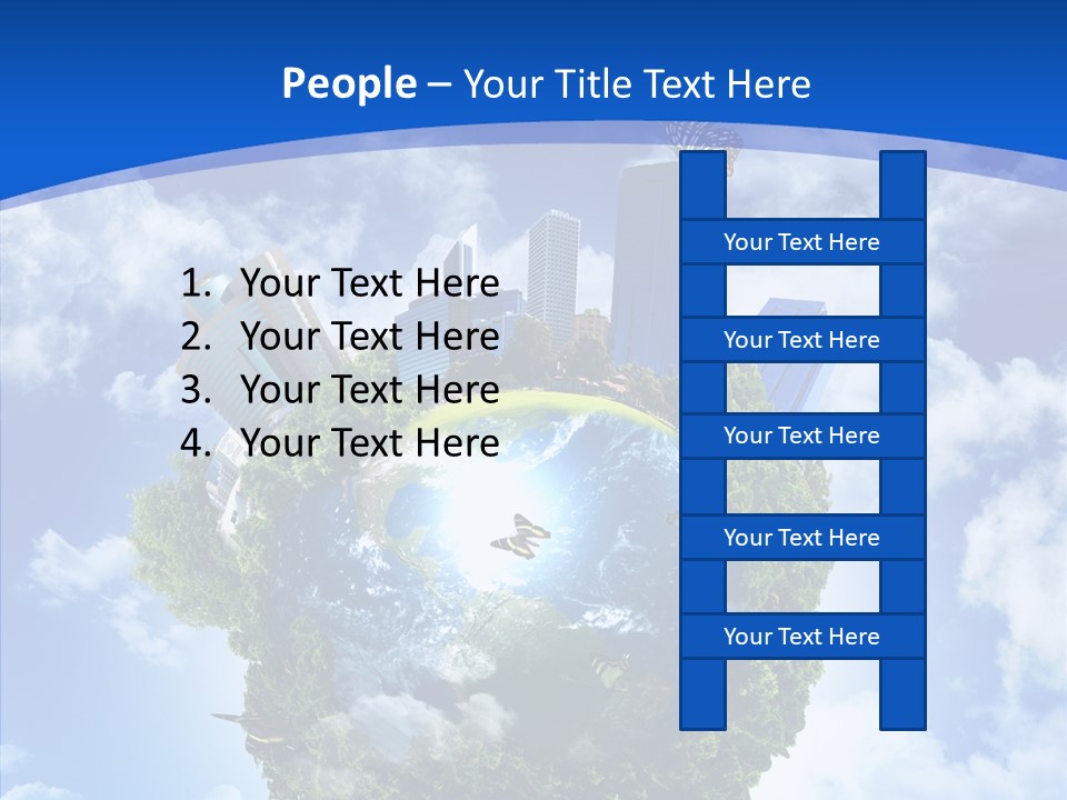 Design Grass Earth PowerPoint Template