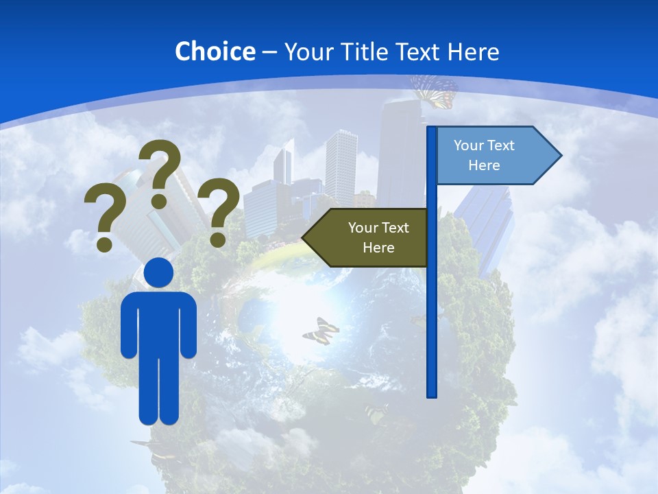 Design Grass Earth PowerPoint Template