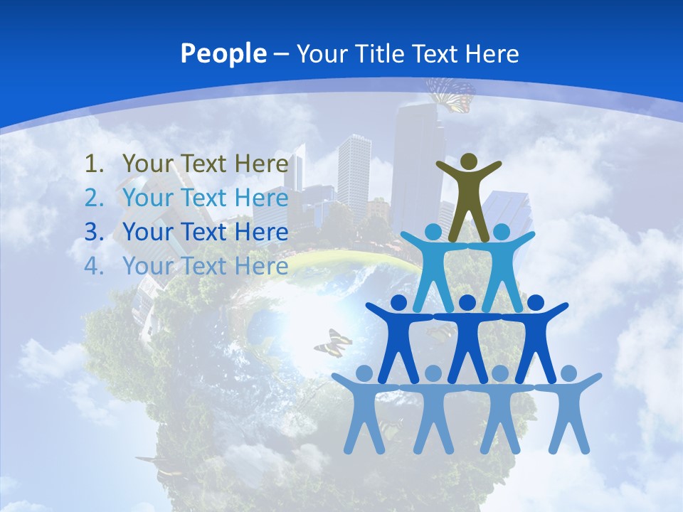 Design Grass Earth PowerPoint Template