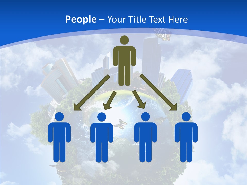 Design Grass Earth PowerPoint Template