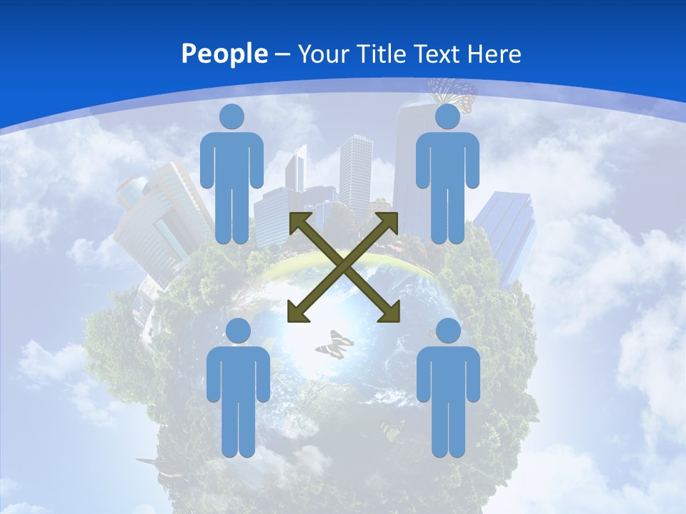 Design Grass Earth PowerPoint Template