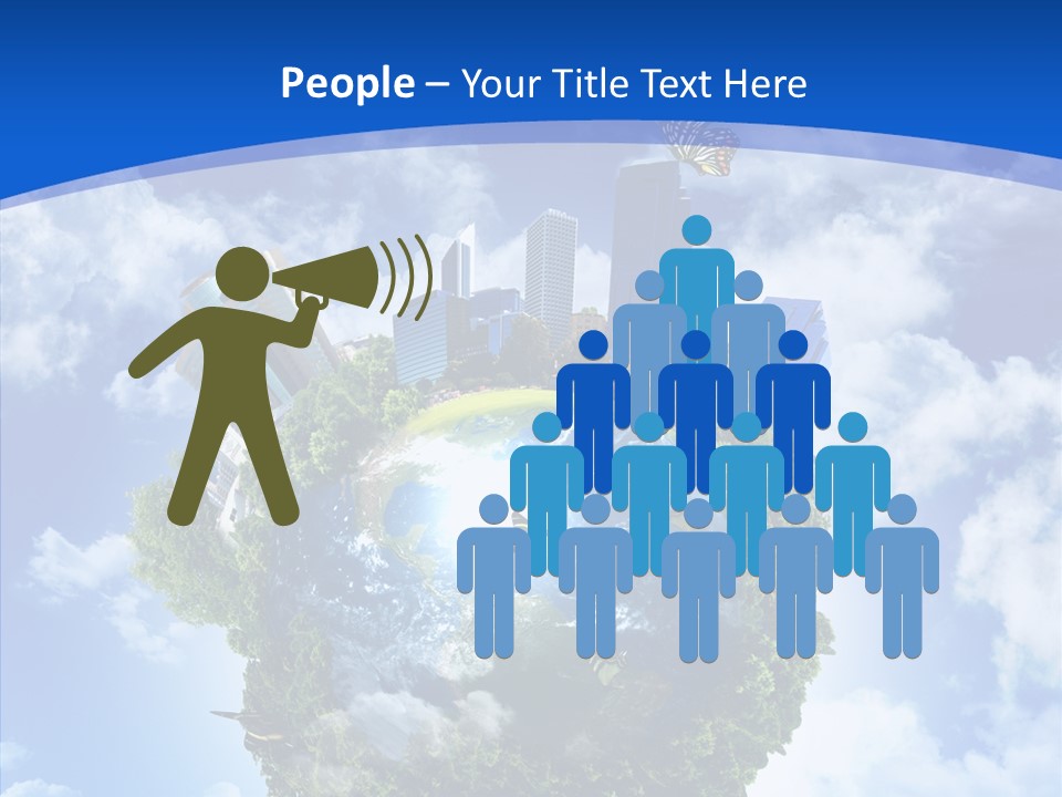 Design Grass Earth PowerPoint Template