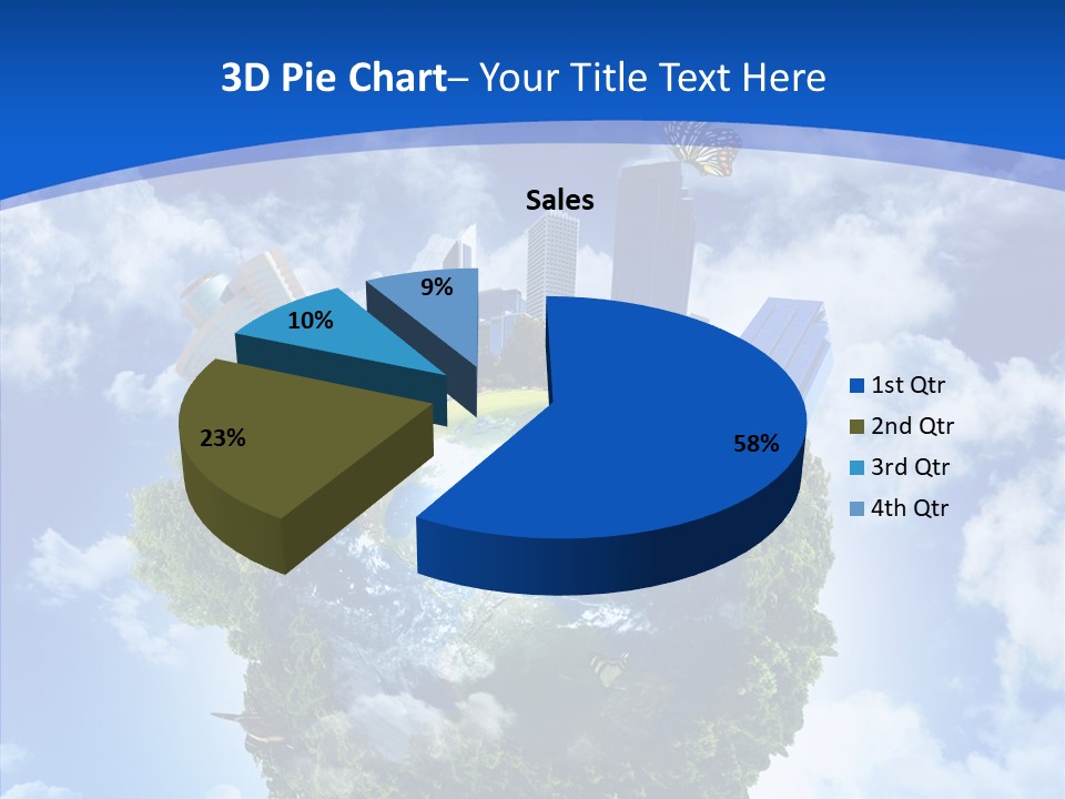 Design Grass Earth PowerPoint Template