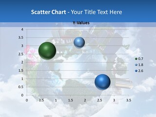 Map Space Sky PowerPoint Template