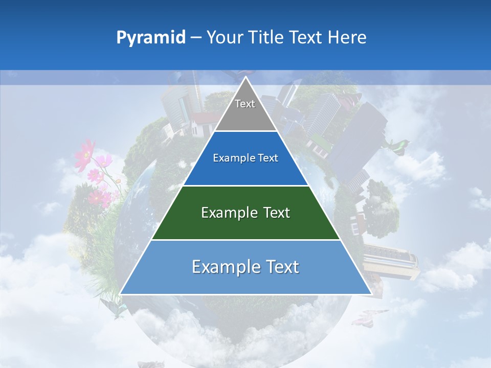 Map Space Sky PowerPoint Template