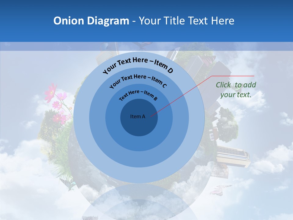 Map Space Sky PowerPoint Template