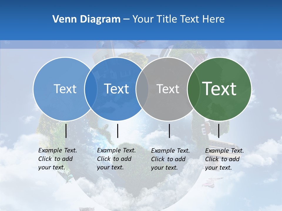 Map Space Sky PowerPoint Template