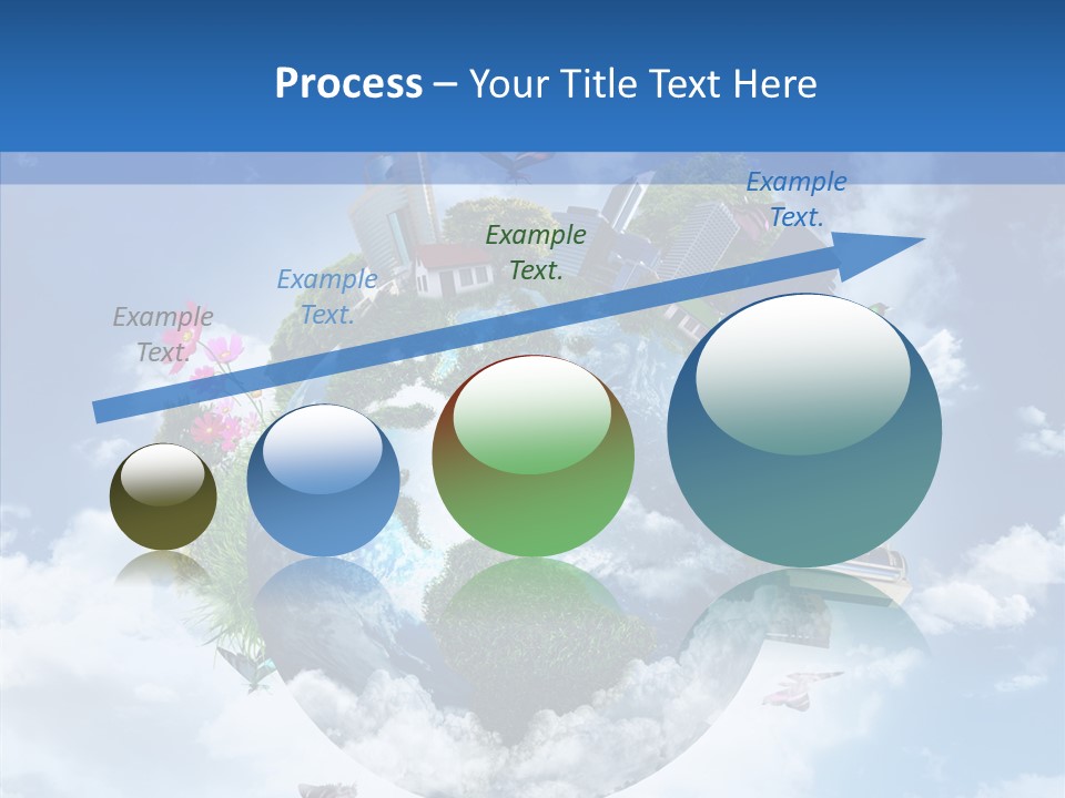 Map Space Sky PowerPoint Template