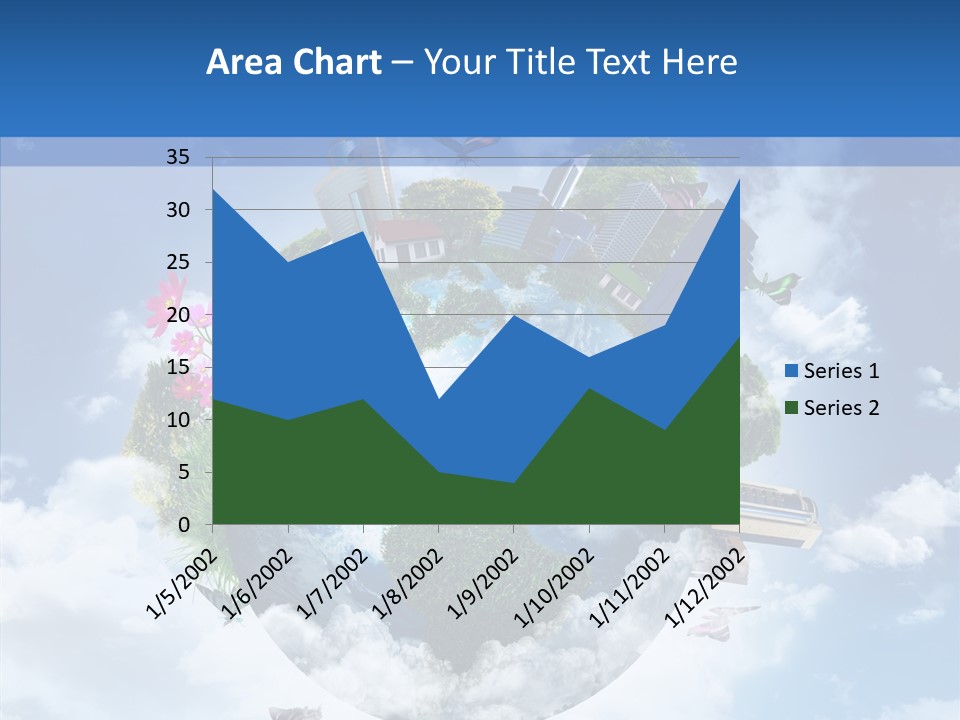 Map Space Sky PowerPoint Template