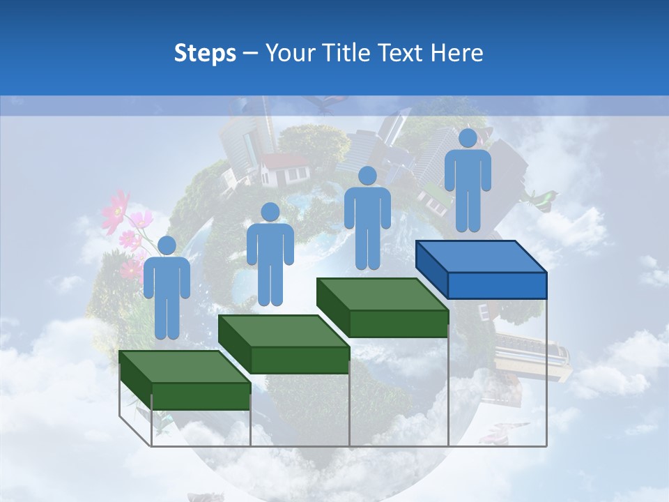 Map Space Sky PowerPoint Template
