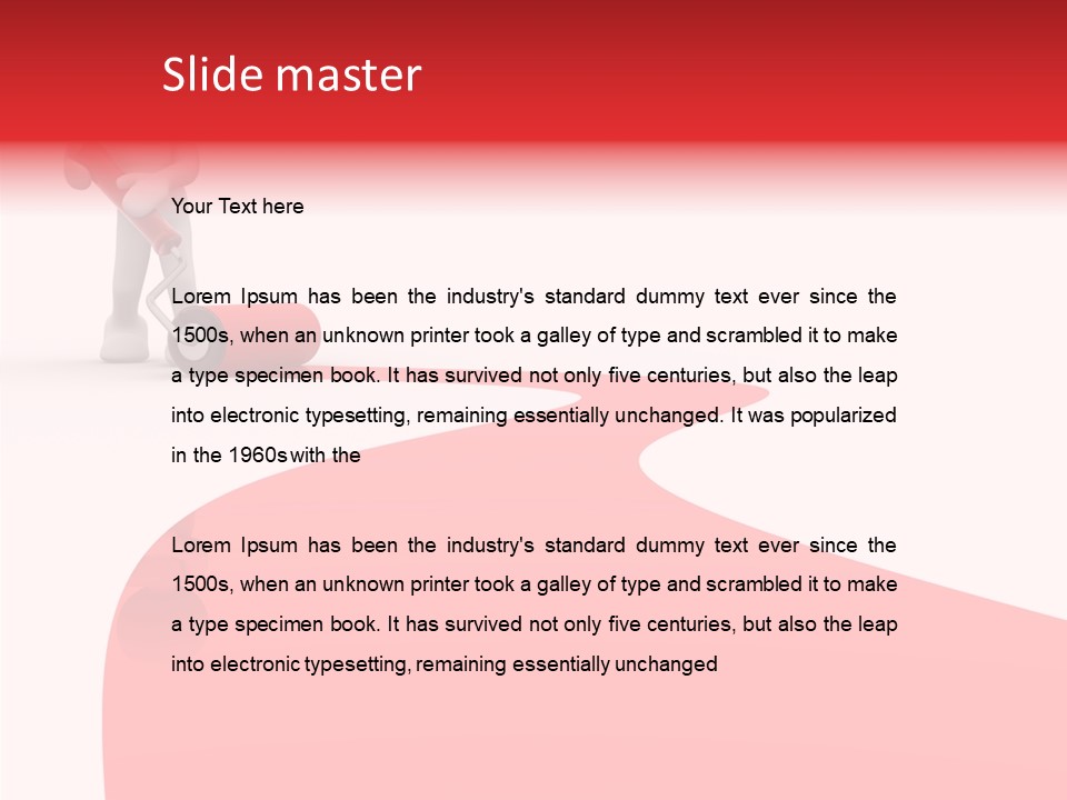 Domestic White House PowerPoint Template