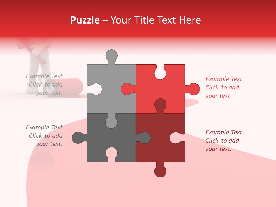 Domestic White House PowerPoint Template