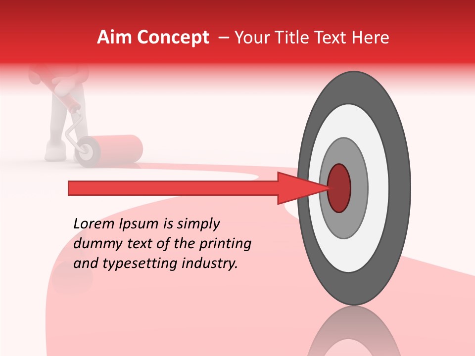 Domestic White House PowerPoint Template