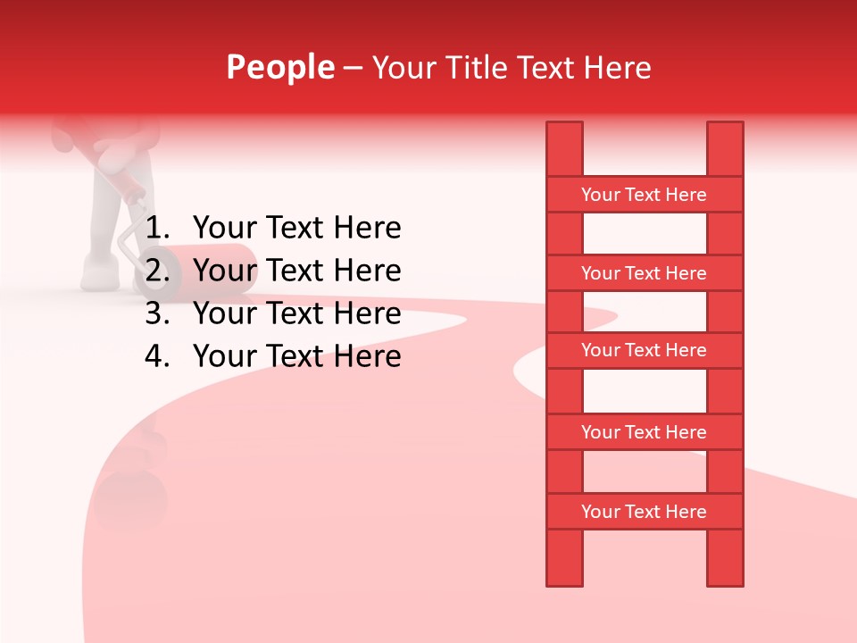 Domestic White House PowerPoint Template