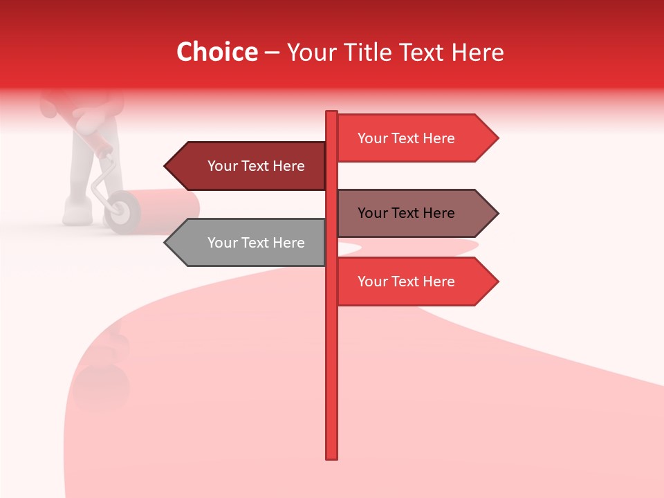 Domestic White House PowerPoint Template