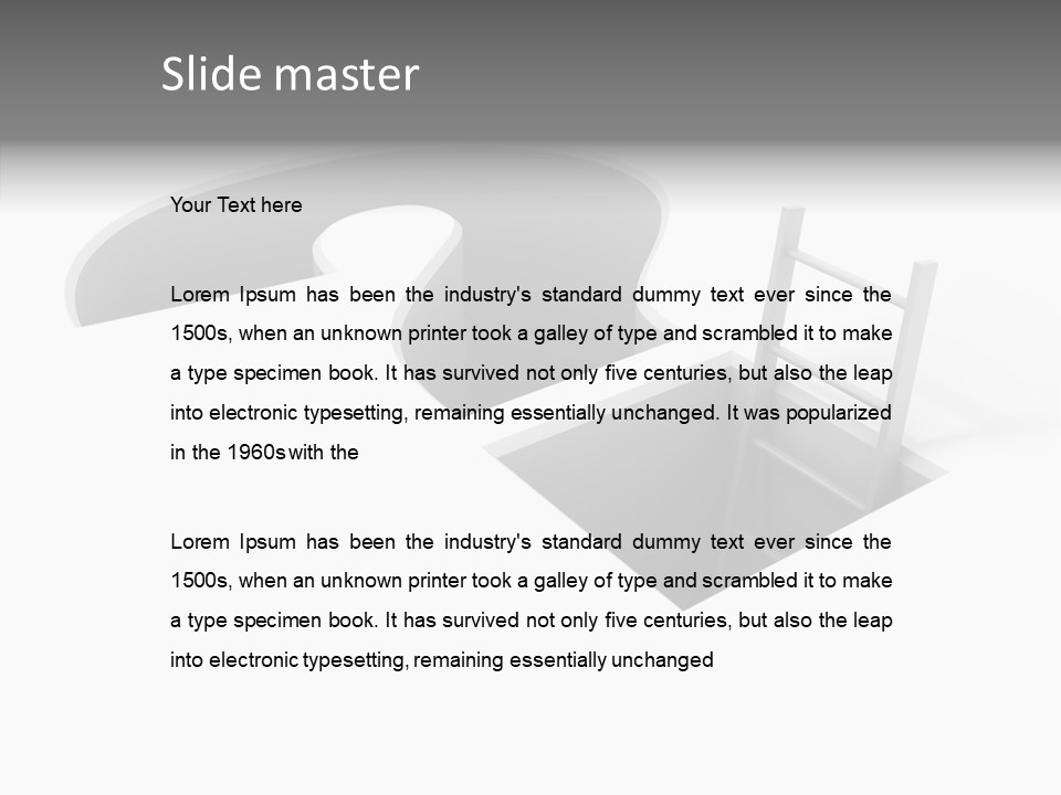 Climb High Achievement PowerPoint Template