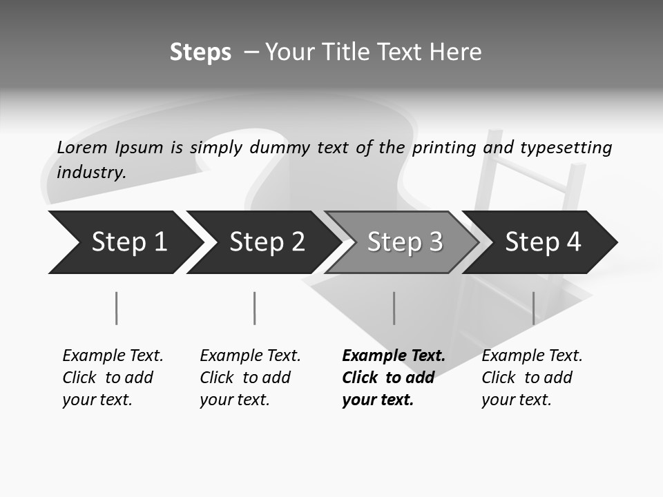 Climb High Achievement PowerPoint Template