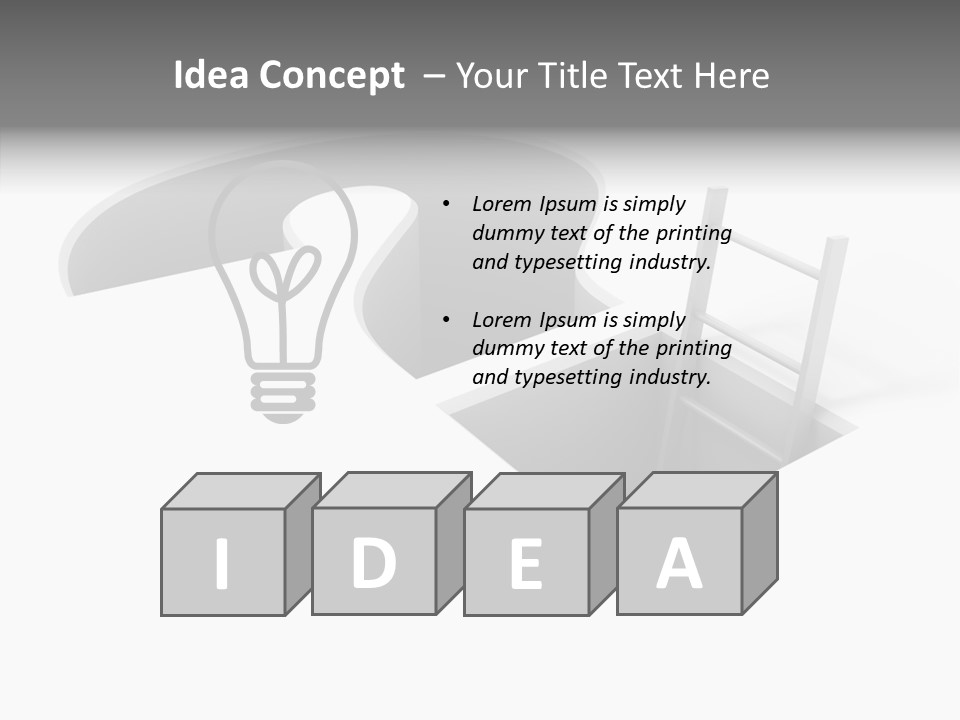 Climb High Achievement PowerPoint Template