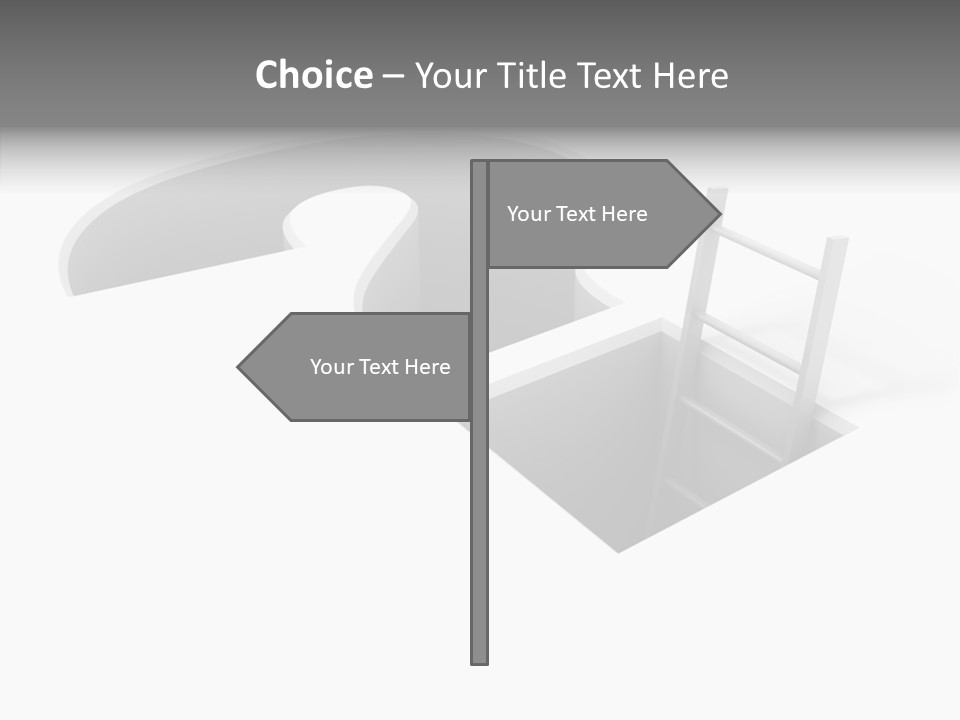 Climb High Achievement PowerPoint Template