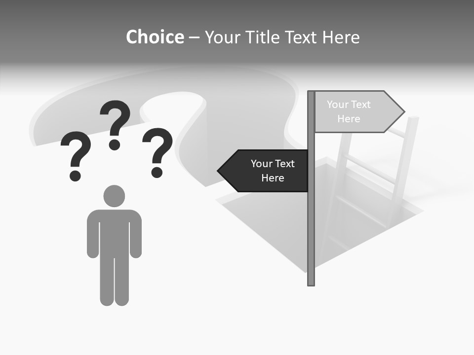 Climb High Achievement PowerPoint Template